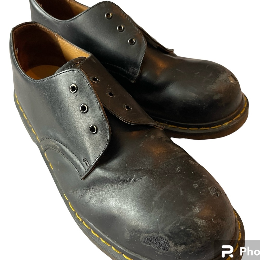 Doc martens 3-Eyed Steel Toed Oxford Shoes Dr. Martens Grunge 90s